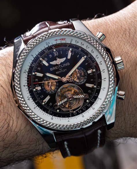 authentic breitling bentley tourbillon